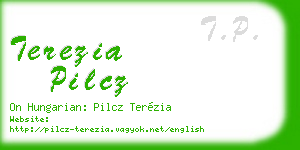terezia pilcz business card